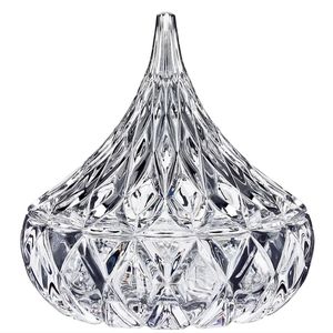 Clear Hershey's Kiss Crystal Candy Dish